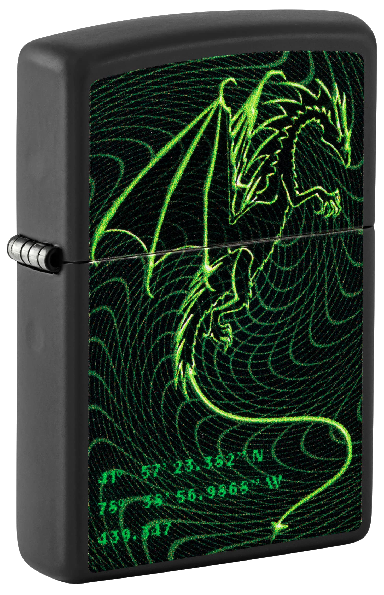 Zippo Lighter - Personalized Customize Message Engrave on Backside for Dragon Windproof Lighter Gold Plate Armor 29265